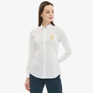 Tommy Hilfiger dámská bílá košile Rayne - S (100)